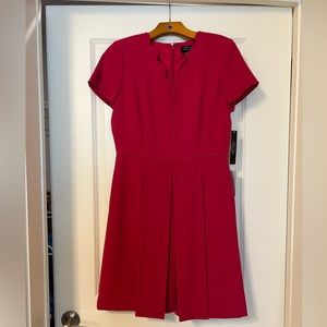 Tahari magenta dress